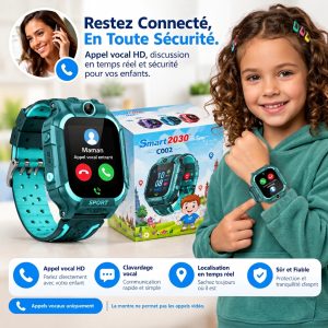 Montre pour enfant carte sim gps